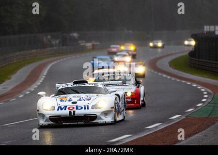 Le Mans, France. 01st juillet 2023. 26 FILLON (FRA), Porsche 911 GT1, 1997, action pendant la Classique du Mans 2023 de 1 juillet à 3, 2023 sur le circuit des 24 heures du Mans, au Mans, France - photo Damien Saulnier/DPPI crédit: DPPI Media/Alamy Live News Banque D'Images