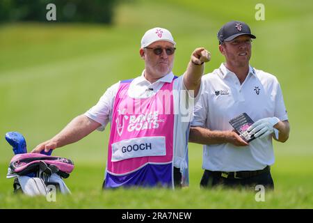 Cadix, Espagne. 1st juillet 2023. VALDERRAMA, CADIX - JUILLET 01: Talor Gooch de Rangegames GC pendant la deuxième journée de golf de LIV - Andalousie au Real Club Valderrama sur 1 juillet 2023 à Cadix, Espagne. (Credit image: © DAX via ZUMA Press Wire) USAGE ÉDITORIAL SEULEMENT! Non destiné À un usage commercial ! Crédit : ZUMA Press, Inc./Alay Live News Banque D'Images