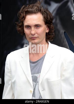 28 juin 2023 - Londres, Angleterre, Royaume-Uni - Eamon Farren participant à la première de la saison 3 de Witcher au Royaume-Uni, The Now Building Banque D'Images