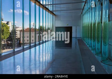 Salle de concert Casa da Musica, Casa da Musica, architecte Rem Koolhaas et Ellen Van Loon, intérieur, architecture moderne, Porto, Portugal Banque D'Images