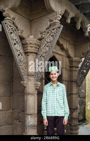 Le Sangeet Mahal à Bijapur, Karnataka, Inde du Sud, Inde, Asie Banque D'Images