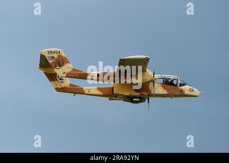 North American Rockwell OV-10 Bronco, avion d'attaque léger Banque D'Images