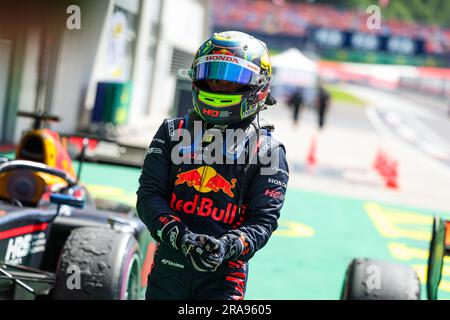 Spielberg, Autriche. 02nd juillet 2023. IWASA Ayumu (jpn), DAMS, Dallara F2, portrait lors de la ronde 7th du Championnat de Formule 2 de la FIA 2023 de 30 juin à 2 juillet 2023 sur l'anneau de taureau rouge, à Spielberg, Autriche - photo Florent Gooden/DPPI crédit: DPPI Media/Alamy Live News Banque D'Images