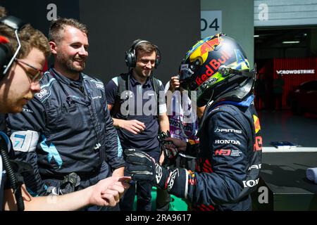 Spielberg, Autriche. 02nd juillet 2023. IWASA Ayumu (jpn), DAMS, Dallara F2, portrait lors de la ronde 7th du Championnat de Formule 2 de la FIA 2023 de 30 juin à 2 juillet 2023 sur l'anneau de taureau rouge, à Spielberg, Autriche - photo Florent Gooden/DPPI crédit: DPPI Media/Alamy Live News Banque D'Images