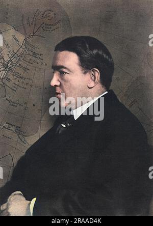 Sir Ernest Shackleton (1874 - 1922), explorateur polaire, photographié en 1914, avant son départ pour l'expédition transantarctique impériale Banque D'Images