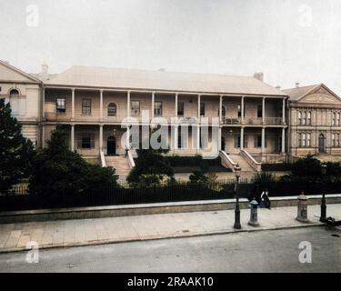 Parlement, Sydney, Australie. Date: Vers 1890s Banque D'Images