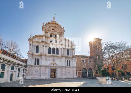 L'église de San Zaccaria à Venise, Italie, Europe. Banque D'Images