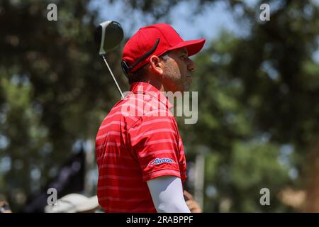 Cadix, Espagne. 2nd juillet 2023. CADIX, ESPAGNE - JUILLET 02: Sergio Garcia de boules de feu GC pendant la troisième journée de golf de LIV - Andalousie au Real Club Valderrama sur 2 juillet 2023 à Cadix, Espagne. (Credit image: © DAX via ZUMA Press Wire) USAGE ÉDITORIAL SEULEMENT! Non destiné À un usage commercial ! Banque D'Images