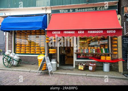 Magasin de fromage à Edam Holland Banque D'Images