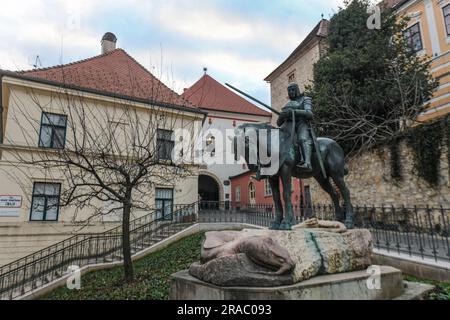 Zagreb: Trg Brace Hrvatskog Zmaja. Croatie. Banque D'Images