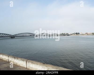 Pont Faidherbe à Saint Louis - Sénégal Banque D'Images