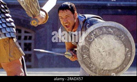 GLADIATOR 2000 Universal Pictures film avec Russell Crowe Banque D'Images