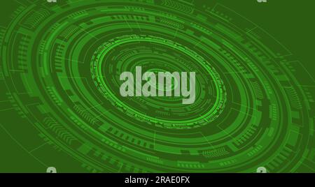 Un environnement technologique lumineux pour vos meilleures conceptions Banque D'Images