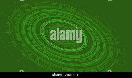 Un environnement technologique lumineux pour vos meilleures conceptions Banque D'Images