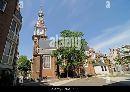 Église du Sud près de Raamgracht, Amsterdam, Église du Sud, pays-Bas Banque D'Images