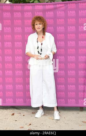 Rome, Italie. 03rd juillet 2023. Rome, International Women's House Photocall de l'événement ' una Senza Centomila ', dans la photo: Fiorella Mannoia crédit: Agence de photo indépendante / Alamy Live News Banque D'Images