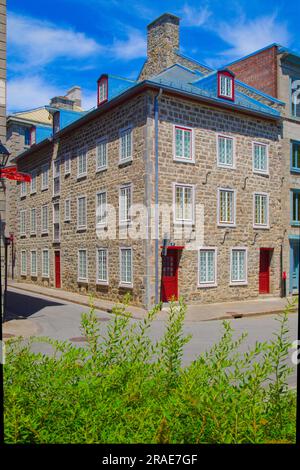 Canada, Québec, Montréal, place d'Youville, Vieux-Montréal, Banque D'Images