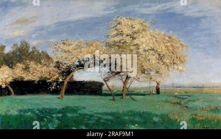 Jour de printemps 1897 par Hans am Ende Banque D'Images