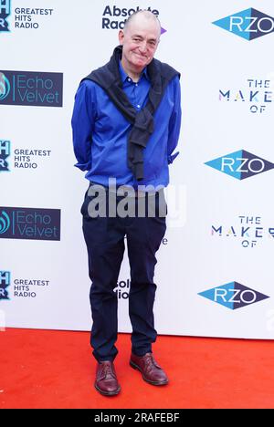 Craig Cash participe à la première du Ziggy Stardust récemment restauré et amélioré et des araignées de Mars, à l'Eventim Apollo Hammersmith à Londres. Date de la photo: Lundi 3 juillet 2023. Banque D'Images