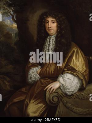 Portrait de George Savile, 1st marquis de Halifax (1633-1695) 1676 par Mary Beale Banque D'Images