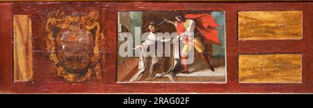 La chute des Rebel Angels (détail) 1530 par Domenico Beccafumi Banque D'Images