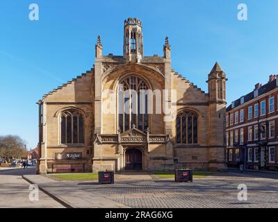 Royaume-Uni, North Yorkshire, York, église St Michael le Belfrey. Banque D'Images