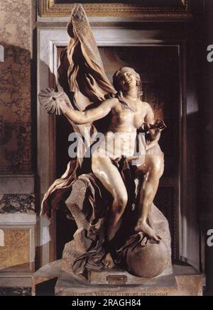 La vérité dévoilée par le temps 1652 par Gian Lorenzo Bernini Banque D'Images