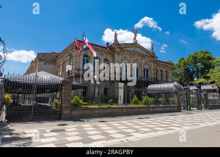 Théâtre national du Costa Rica est le théâtre national du Costa Rica, situé dans la section centrale de San José. Banque D'Images