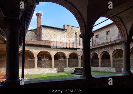 Couvent de San Francesco, Bergame, Lombardie, Italie Banque D'Images