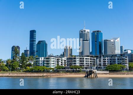 Immeubles de grande hauteur à Kangaroo point Banque D'Images