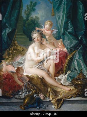 Les toilettes de Vénus 1751 par François Boucher Banque D'Images