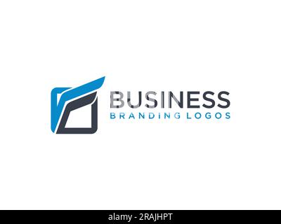 Modèle de conception du logo F de la lettre initiale. icônes pour les affaires de luxe, élégant, simple. Illustration de Vecteur