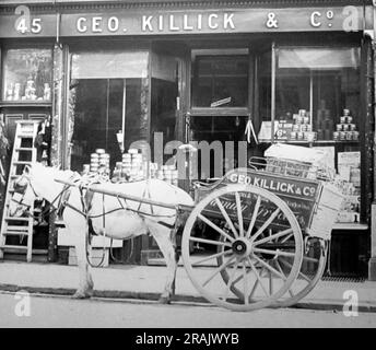 Épicerie, début 1900s Banque D'Images