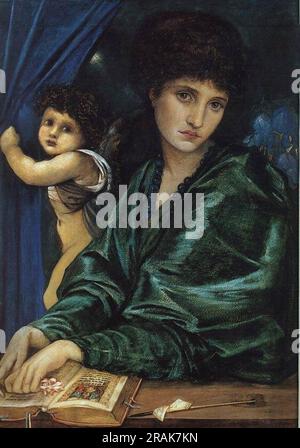 Maria Zambaco 1870 par Edward Burne-Jones Banque D'Images