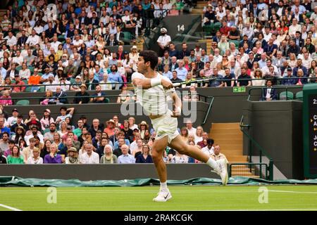 Londres, Inglaterra. 04th juillet 2023. Lors du tournoi de Wimbledon 2023 qui s'est tenu à Londres, en Angleterre. Crédit: Andre Chaco/FotoArena/Alamy Live News Banque D'Images