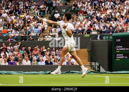 Londres, Inglaterra. 04th juillet 2023. Lors du tournoi de Wimbledon 2023 qui s'est tenu à Londres, en Angleterre. Crédit: Andre Chaco/FotoArena/Alamy Live News Banque D'Images
