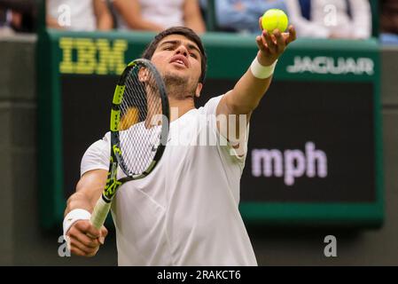Londres, Inglaterra. 04th juillet 2023. Lors du tournoi de Wimbledon 2023 qui s'est tenu à Londres, en Angleterre. Crédit: Andre Chaco/FotoArena/Alamy Live News Banque D'Images