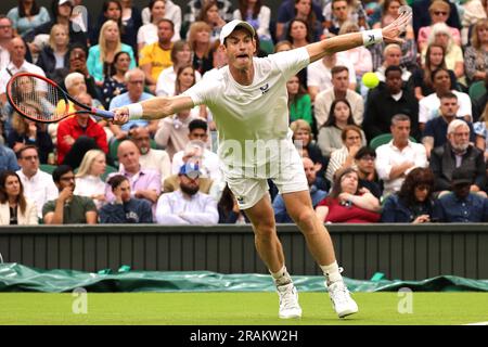 Londres, Inglaterra. 04th juillet 2023. Andy Murray (GBR) lors du tournoi de Wimbledon 2023 qui s'est tenu à Londres, en Angleterre. Crédit: Andre Chaco/FotoArena/Alamy Live News Banque D'Images