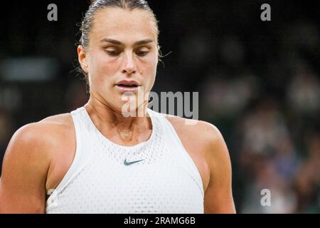 Londres, Inglaterra. 04th juillet 2023. Lors du tournoi de Wimbledon 2023 qui s'est tenu à Londres, en Angleterre. Crédit: Andre Chaco/FotoArena/Alamy Live News Banque D'Images