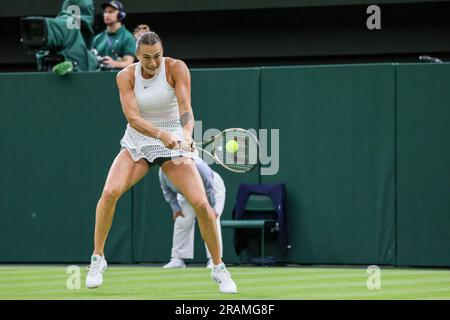 Londres, Inglaterra. 04th juillet 2023. Lors du tournoi de Wimbledon 2023 qui s'est tenu à Londres, en Angleterre. Crédit: Andre Chaco/FotoArena/Alamy Live News Banque D'Images