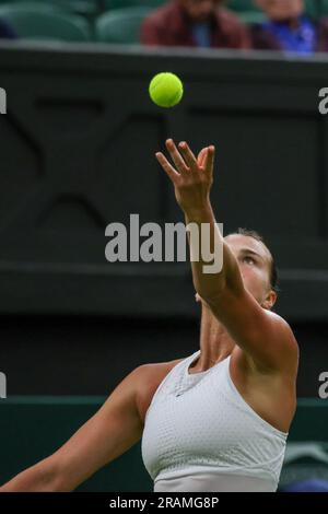 Londres, Inglaterra. 04th juillet 2023. Lors du tournoi de Wimbledon 2023 qui s'est tenu à Londres, en Angleterre. Crédit: Andre Chaco/FotoArena/Alamy Live News Banque D'Images