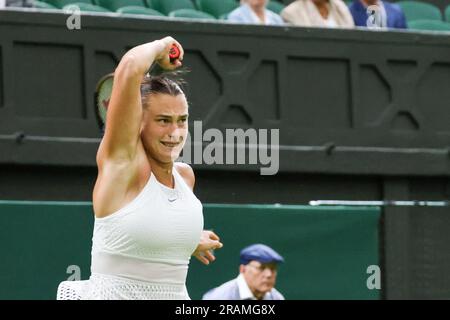 Londres, Inglaterra. 04th juillet 2023. Lors du tournoi de Wimbledon 2023 qui s'est tenu à Londres, en Angleterre. Crédit: Andre Chaco/FotoArena/Alamy Live News Banque D'Images
