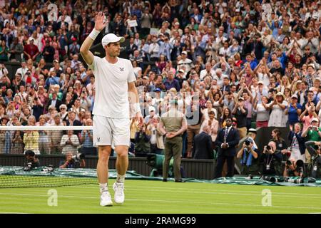 Londres, Inglaterra. 04th juillet 2023. Andy Muray (GBR) lors du tournoi de Wimbledon 2023 qui s'est tenu à Londres, en Angleterre. Crédit: Andre Chaco/FotoArena/Alamy Live News Banque D'Images