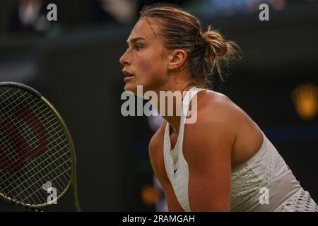 Londres, Inglaterra. 04th juillet 2023. Lors du tournoi de Wimbledon 2023 qui s'est tenu à Londres, en Angleterre. Crédit: Andre Chaco/FotoArena/Alamy Live News Banque D'Images