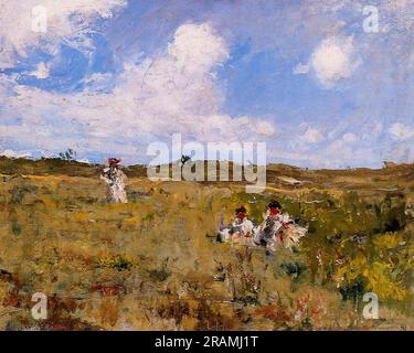 Paysage de Shinnecock par William Merritt Chase Banque D'Images