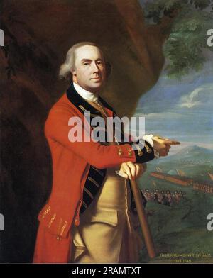 Portrait du général Thomas Gage 1769 par John Singleton Copley Banque D'Images