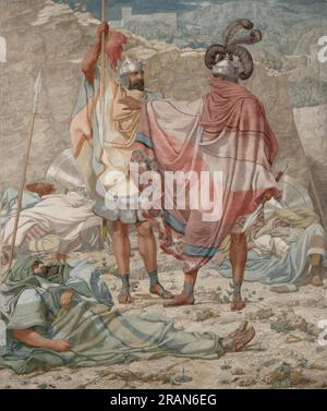 Mercy - David Spareth Saul's Life 1854 par Richard Dadd Banque D'Images
