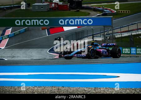 Red Bull Ring, Spielberg, Autriche, 2 juillet 2023 : Pierre Gasly lors du Grand Prix d'Autriche de Formule 1 Banque D'Images