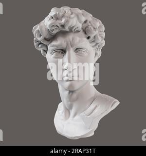 David Head de Michelangelo, Florence, Italie Banque D'Images