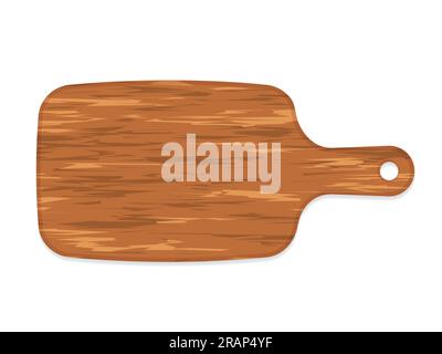 planche à découper en bois - illustration vectorielle Illustration de Vecteur